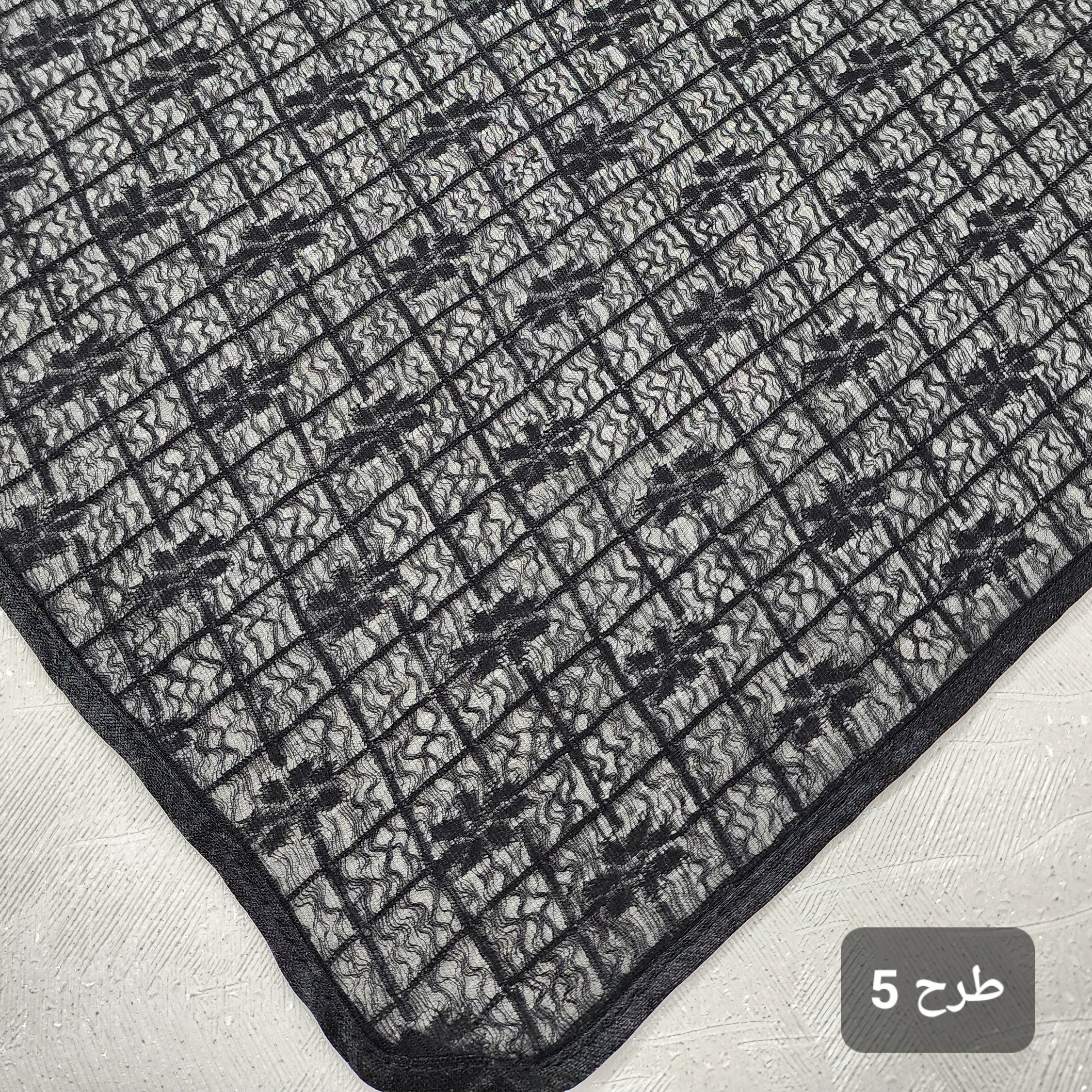 روسری مشکی سیلک ویسکوز وارداتی قواره 90 (یه گزینه نایاب برا خاص پوشان)