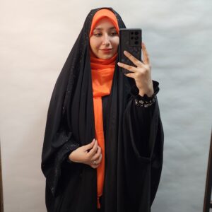 روسری نخ تابستانی وارداتی پر منگوله