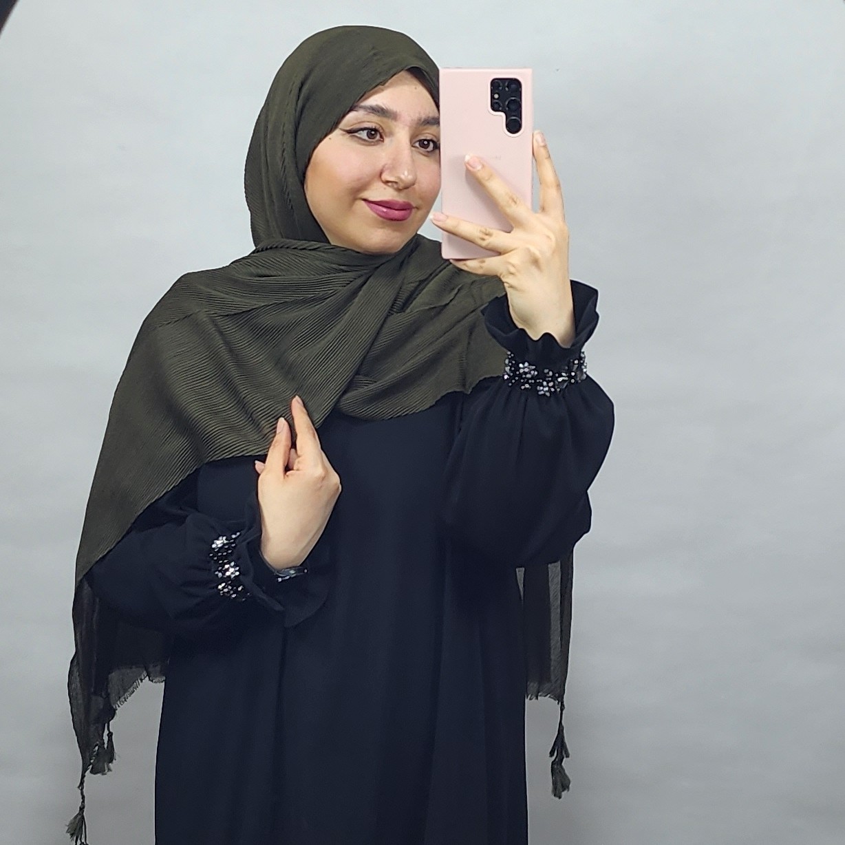شال پلیسه تیغ ماهی اورجینال وارداتی (قیمت ویژه)