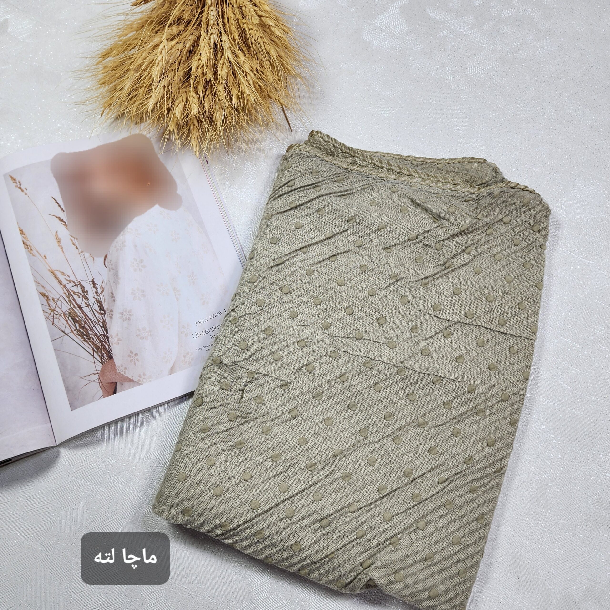 شال فوق العاده خاص دولایه تور و پلیسه کنفی وارداتی