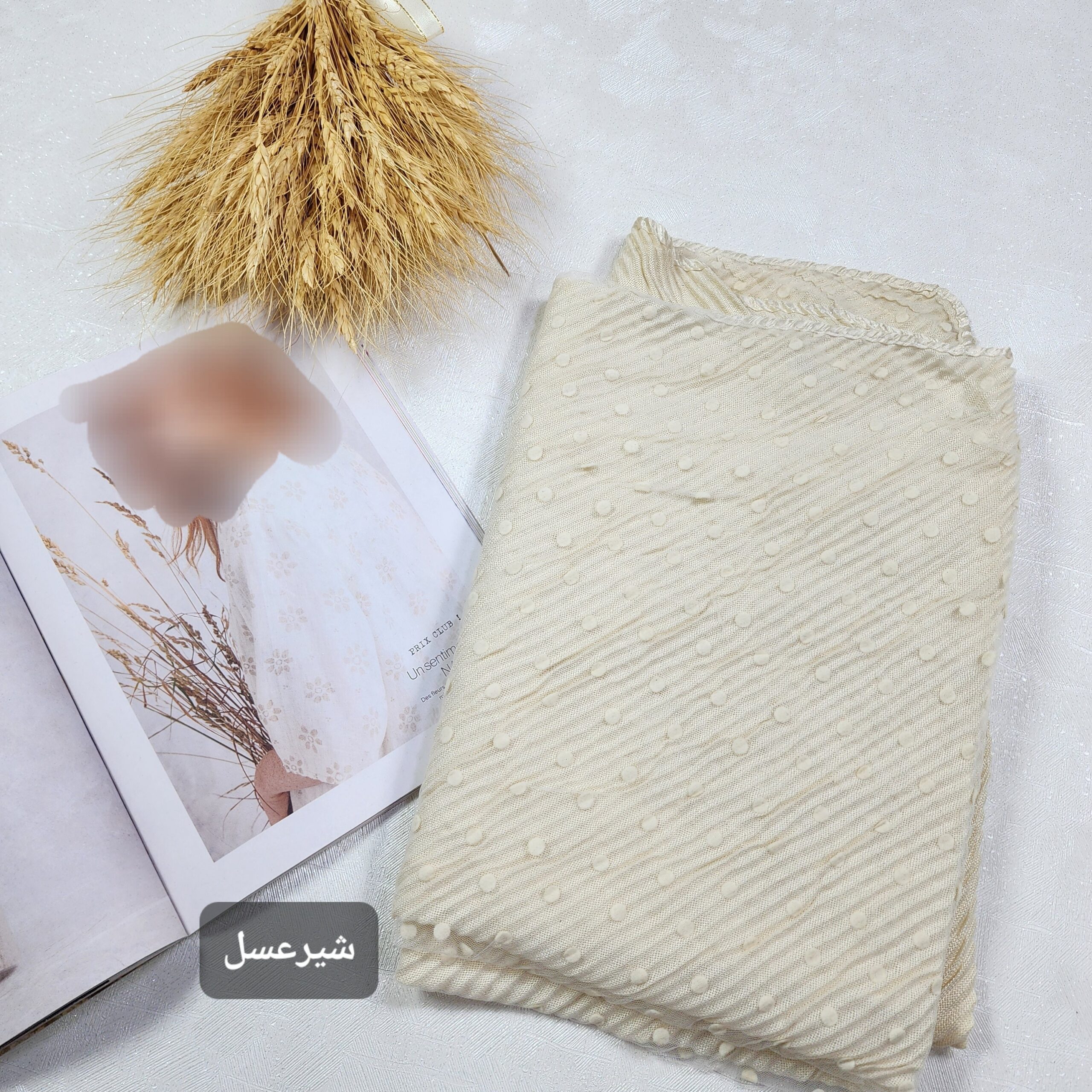 شال فوق العاده خاص دولایه تور و پلیسه کنفی وارداتی