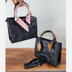 کیف مربعی لویی ویتون گلدوزی اسکارف دار