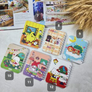 دفترچه سیمی 16 طرح دخترانه و پسرانه